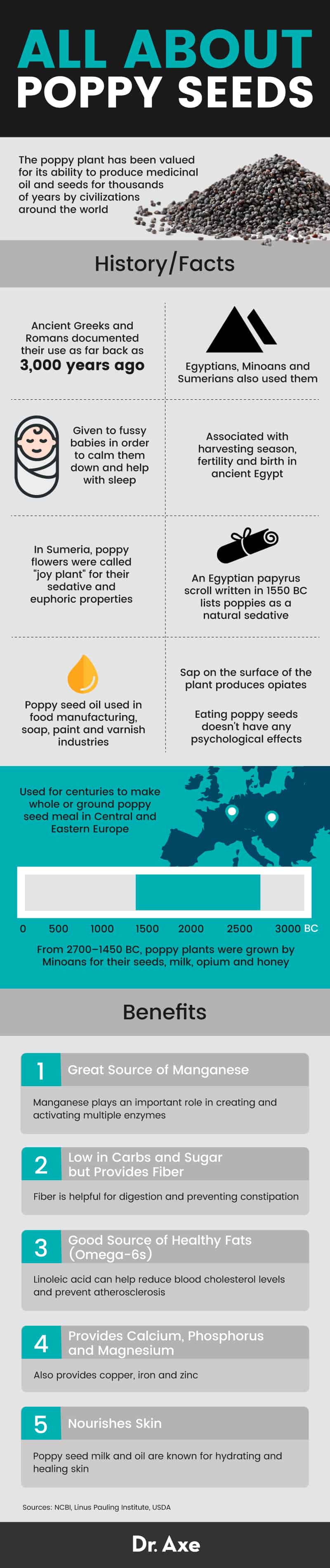 Poppy Seeds Healthy, Beneficial Food or Dangerous Opiate? Dr. Axe