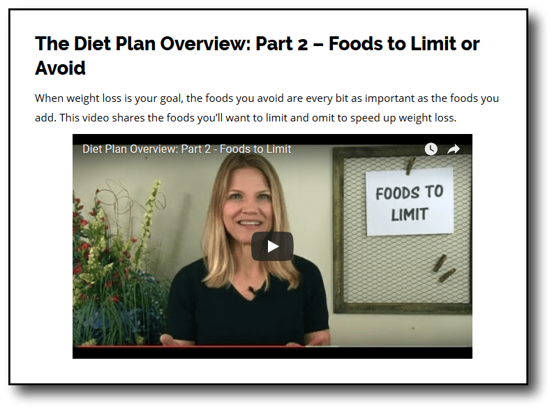 Weight Loss Coaching Program High Nutrient and Naturally LowCalorie