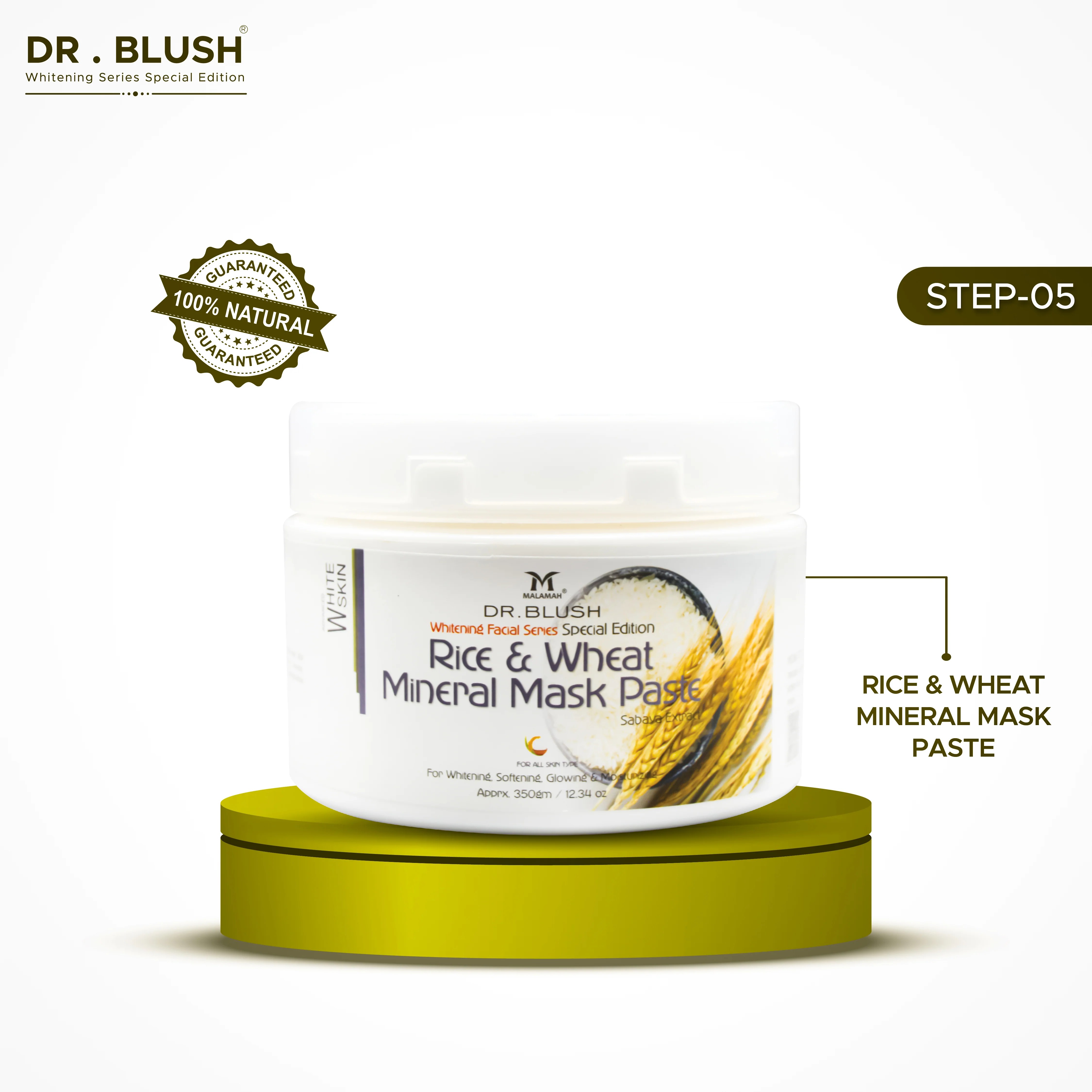 Dr Blush Rice & Wheat (Mineral Mask)