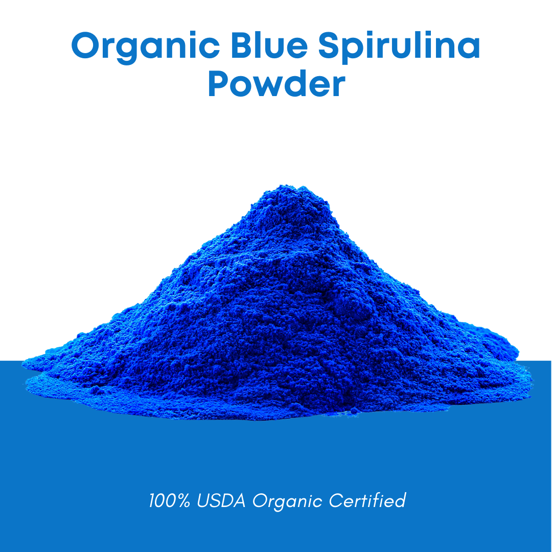 USDA Organic Blue Spirulina Powder 30g Dr. Botanical Health