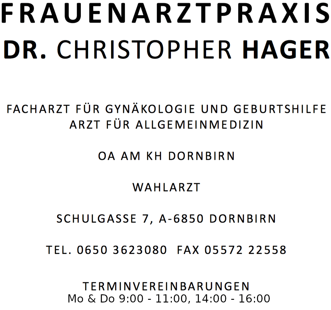 Dr. Christopher Hager