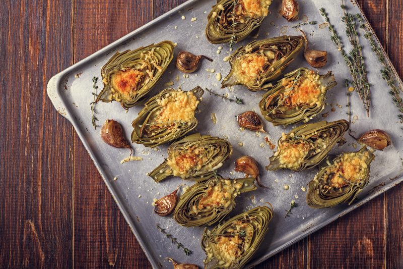 Keto Zone Stuffed Artichokes