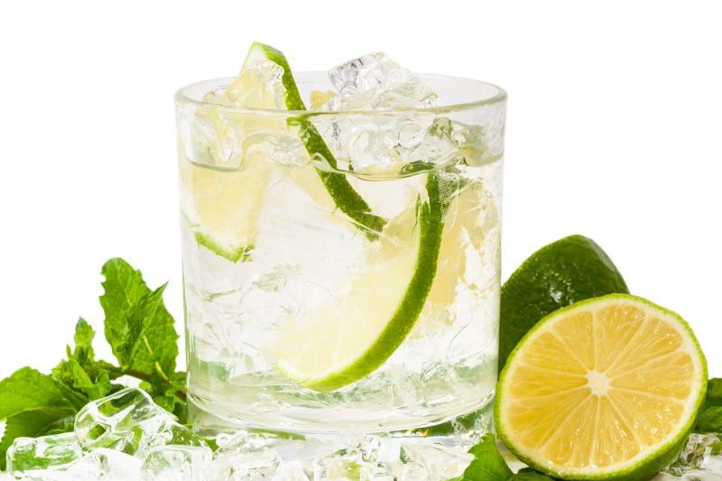 Keto Ginger Lime Fizz (NonAlcholic)