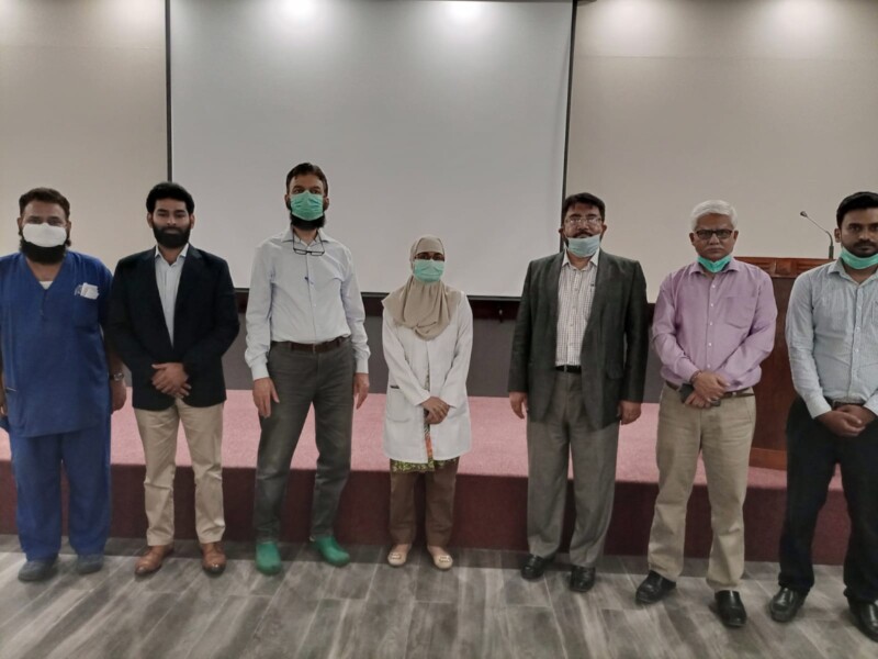 PhV Training at Cancer Foundation Hospital, Karachi Dimension