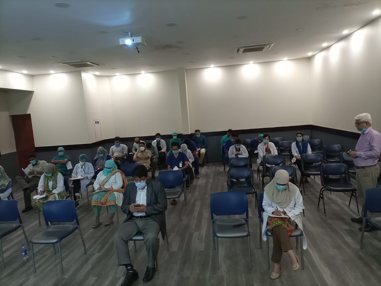 PhV Training at Cancer Foundation Hospital, Karachi Dimension