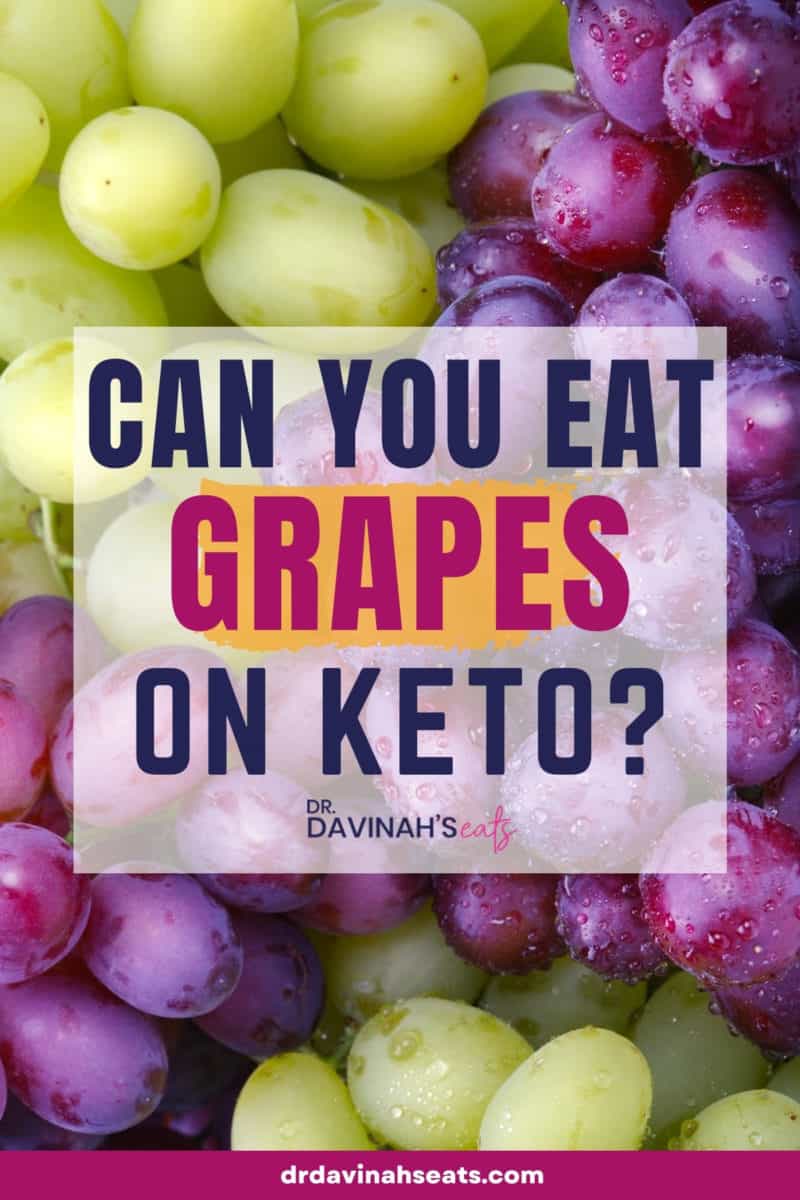 Are Grapes Keto? (+ Best LowCarb Fruit Alternatives) Dr. Davinah's Eats