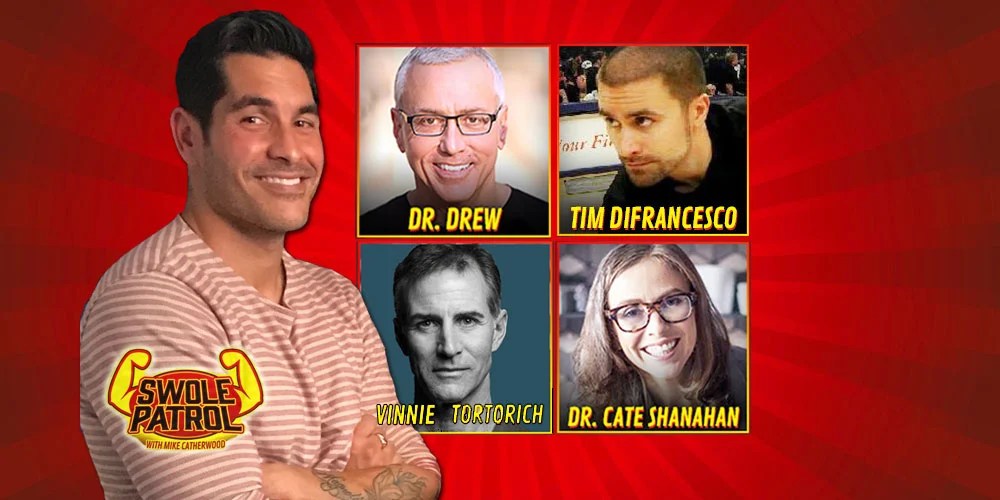 Vinnie Tortorich, Dr. Cate Shanahan, Tim DiFrancesco Dr. Drew
