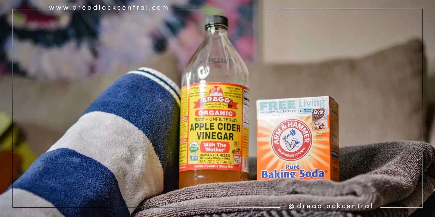 Dread Cleanse Baking Soda and ACV Rinse for a Dreadlock Deep Clean