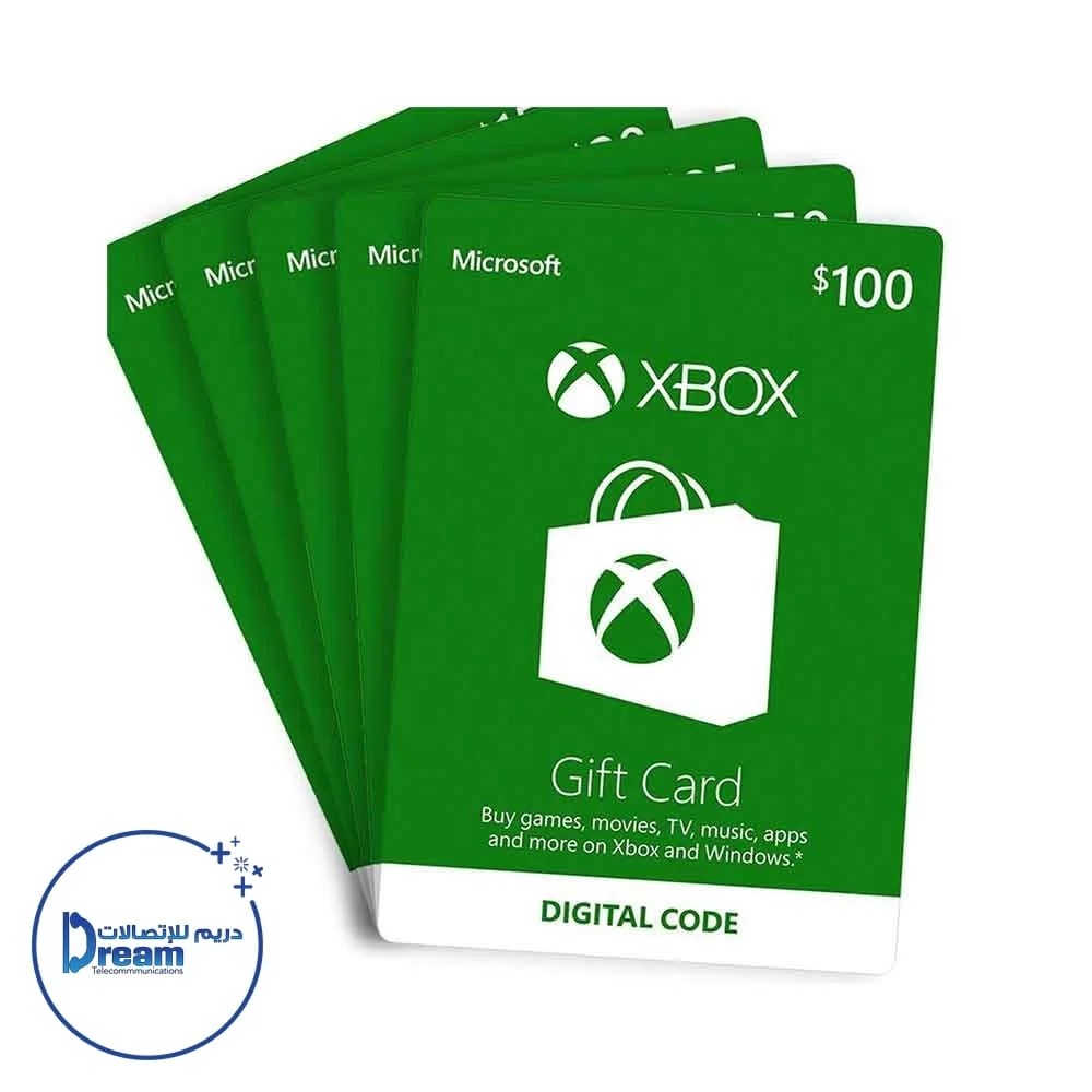 Xbox Gift Card دريم للاتصالات