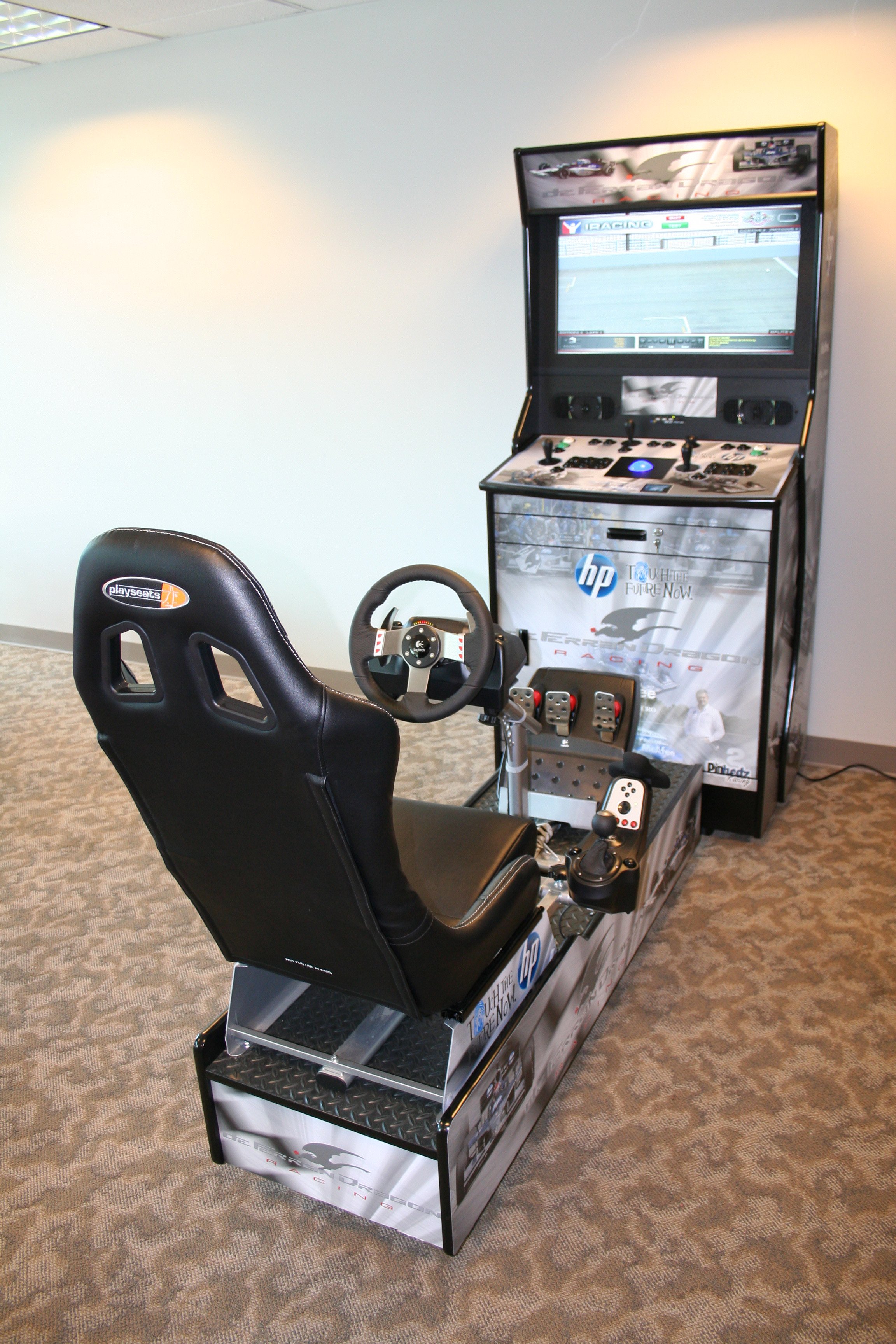 Racing Base DreamAuthentics Retro Video Arcade