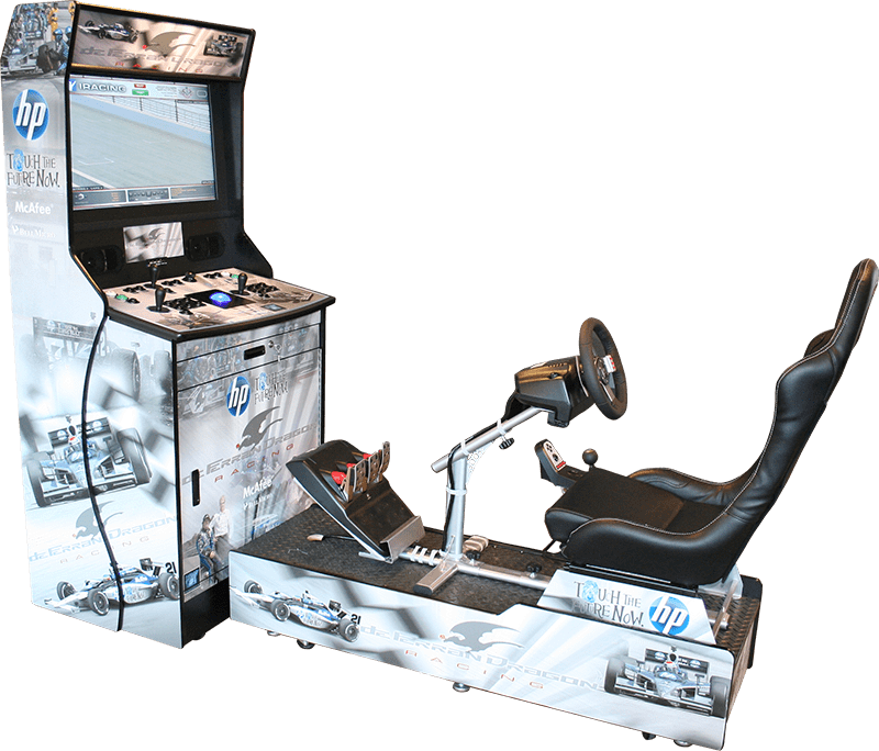 Racing Base DreamAuthentics Retro Video Arcade