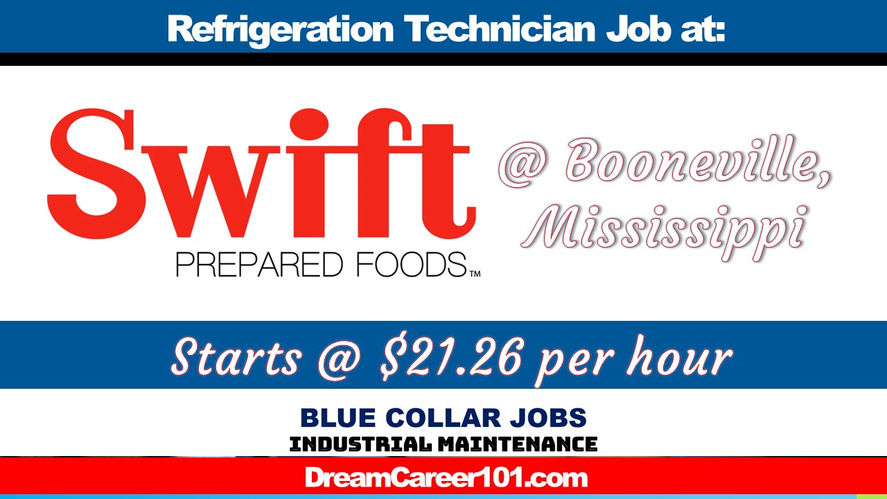 Refrigeration Technician Job MS Blue Collar Jobs Industrial