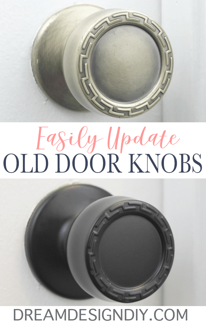 Easily Upgrade Old Door Knobs with Spray Paint