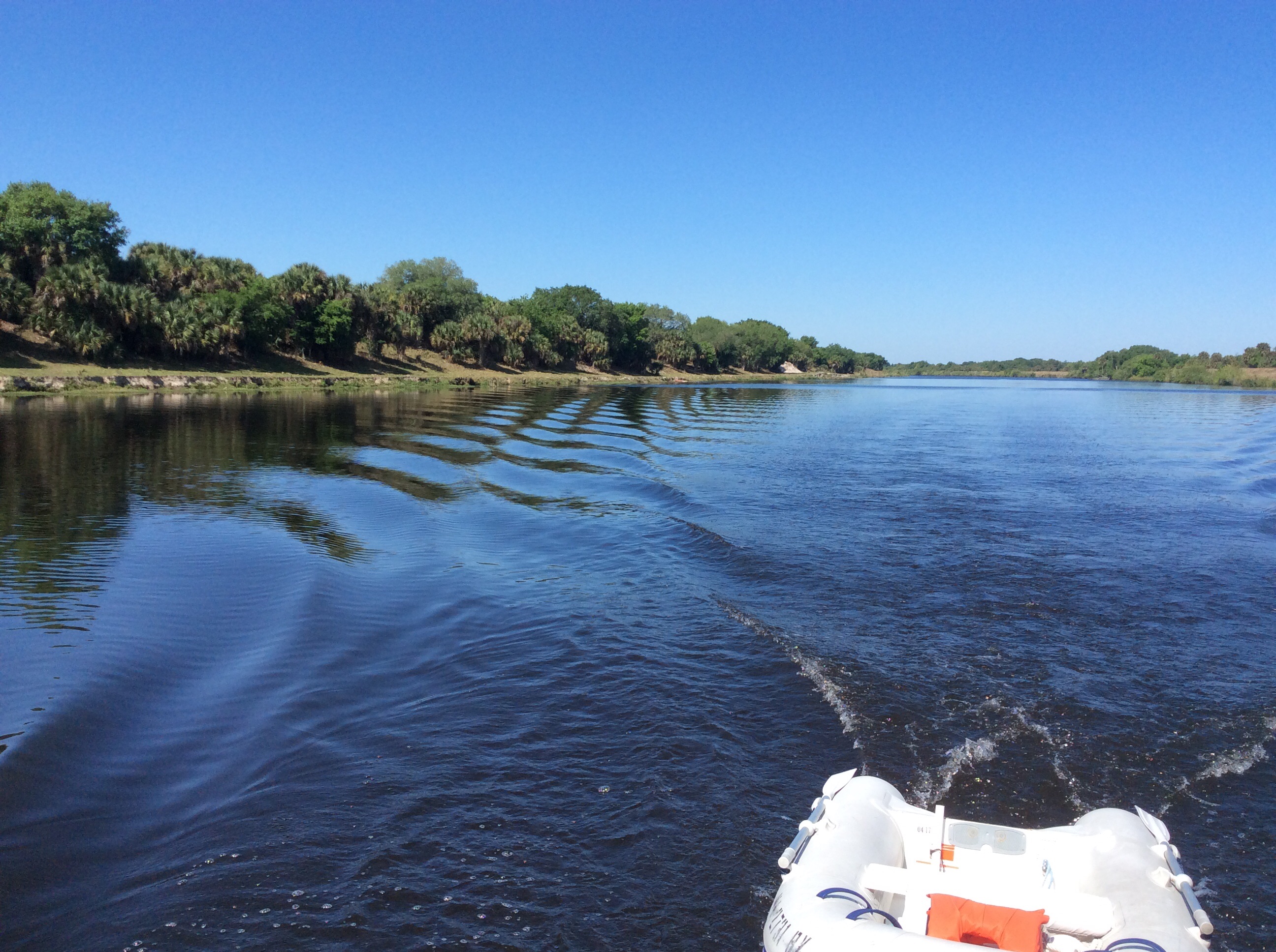 Doing the Okeechobee S/V Dreamer