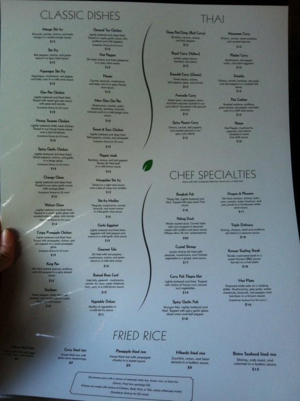 Basil Asian Bistro Canton, Ohio dreaming of the next bite.