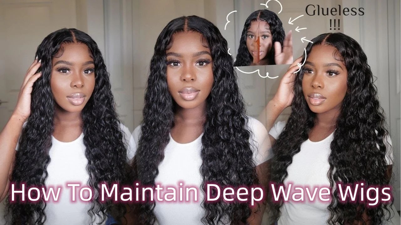 How To Maintain Deep Wave Wigs dreamlacewig