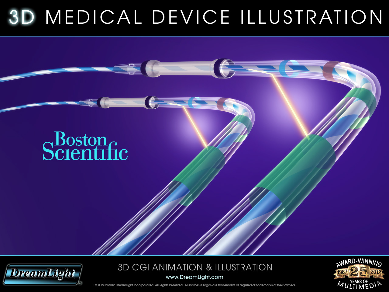 3D Medical Device Illustration Boston, MA