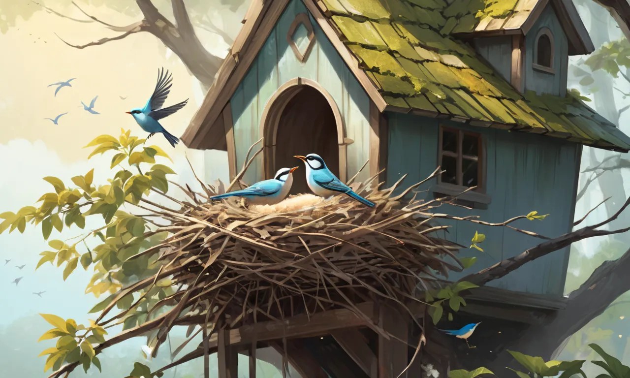 Birds Building a Nest House Dream Meaning Dream Meaning Explorer