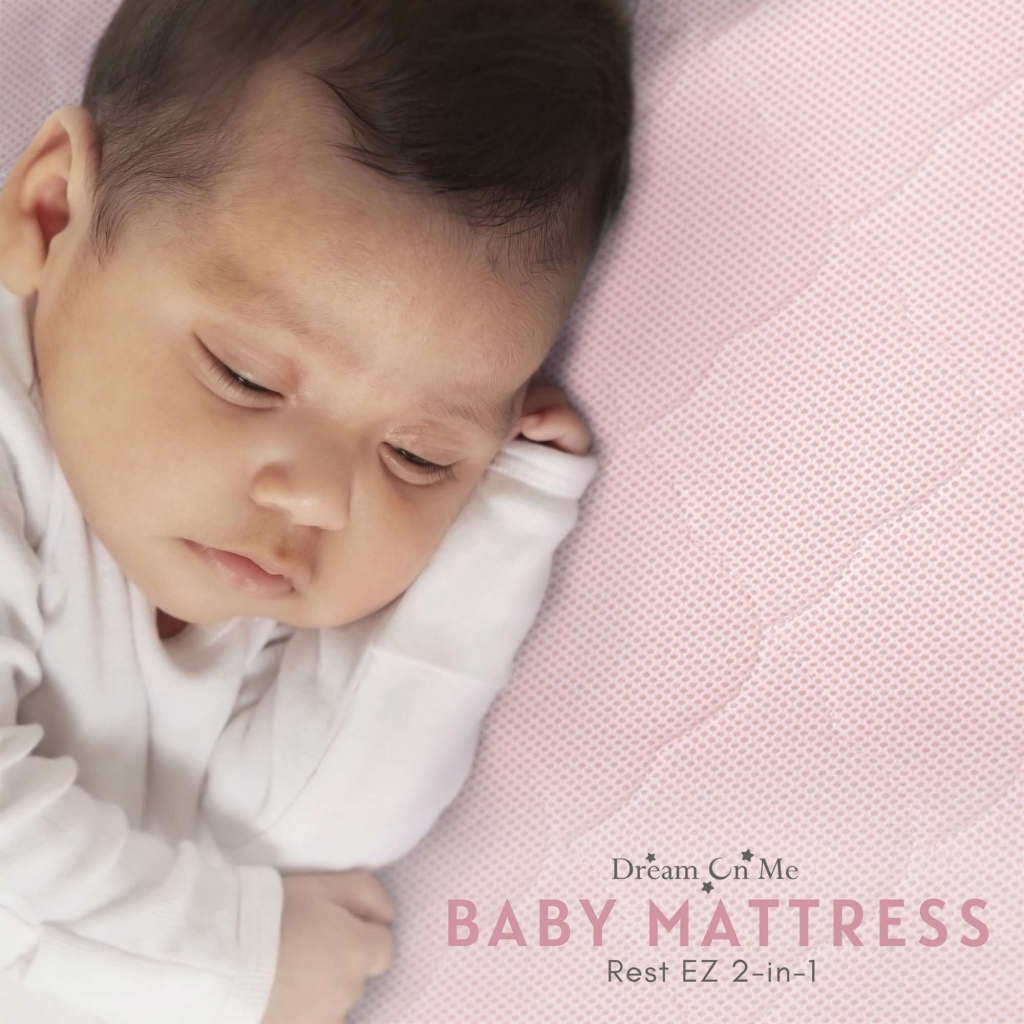 Rest EZ 2 in 1 Mini Crib Mattress Dream On Me