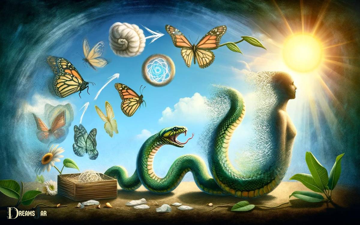 Snake Eating Human Dream Meaning Transformation!