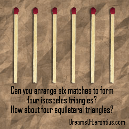 The Matches Riddle The Dreams of Gerontius