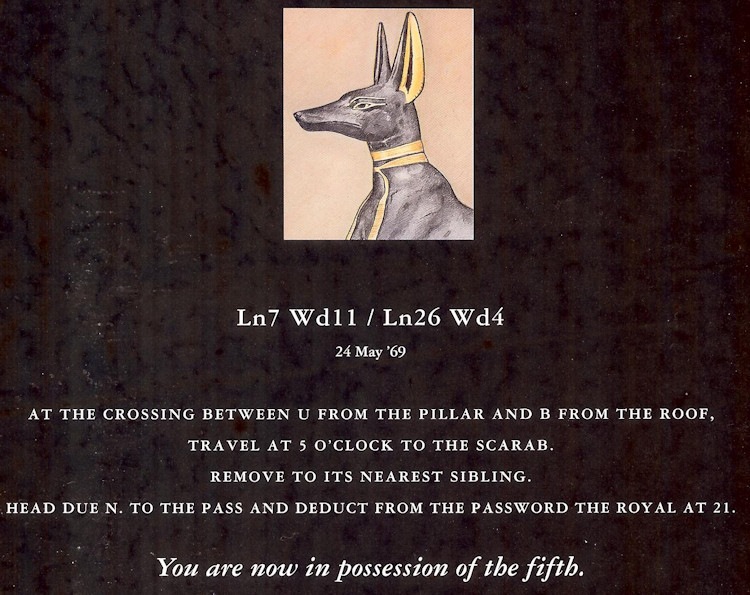 The Egyptian Jukebox Solution The Dreams of Gerontius