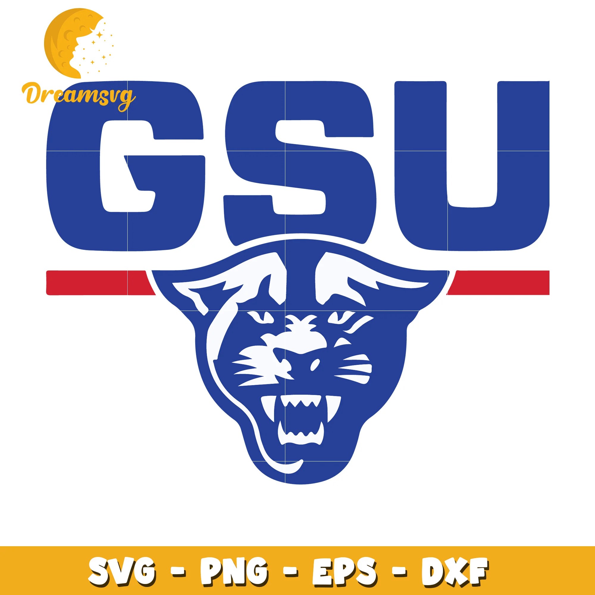 GSU Panthers SVG PNG EPS DXF Cut File DreamSVG Store