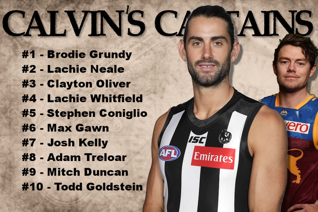 Calvin’s Captains Rd. 10 DT TALK