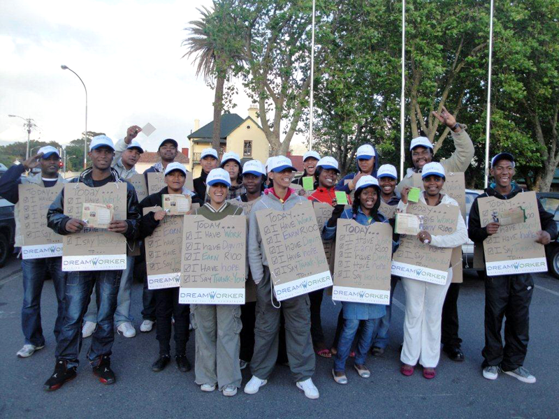 to DreamWorker! DreamWorker working for the unemployed