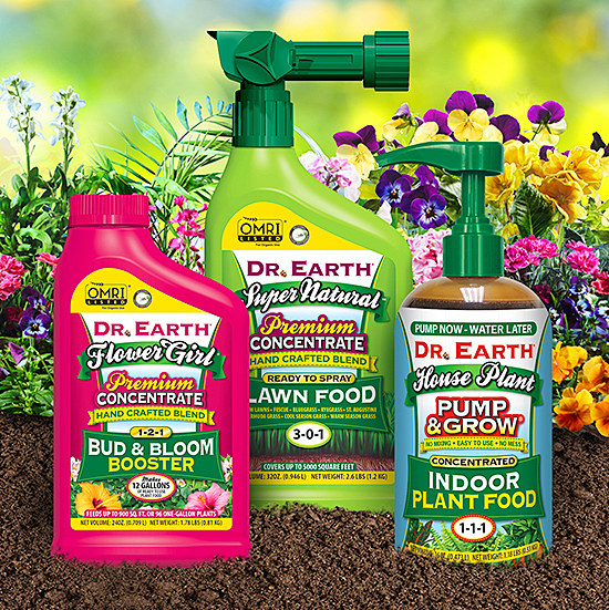 Dr Earth The Highest Level of Organic Purity