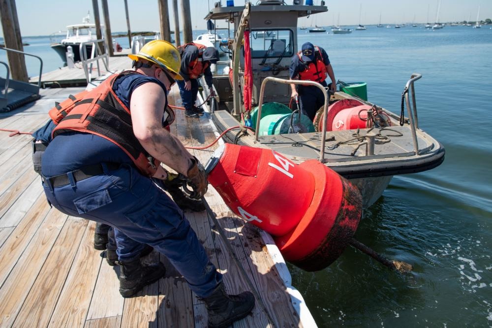 Coast Guard Removes Milton Harbor Buoys, Private Buoys Installed
