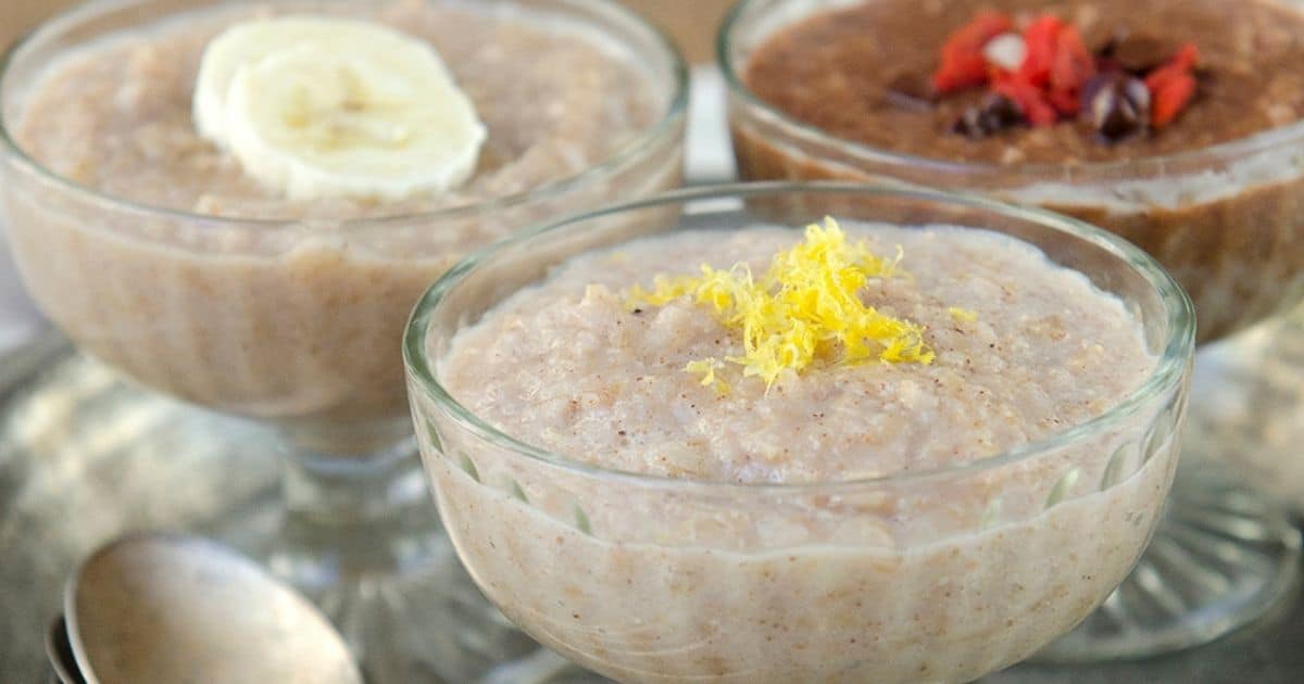 Vegan Rice Pudding Recipe (Glutenfree + Oilfree)