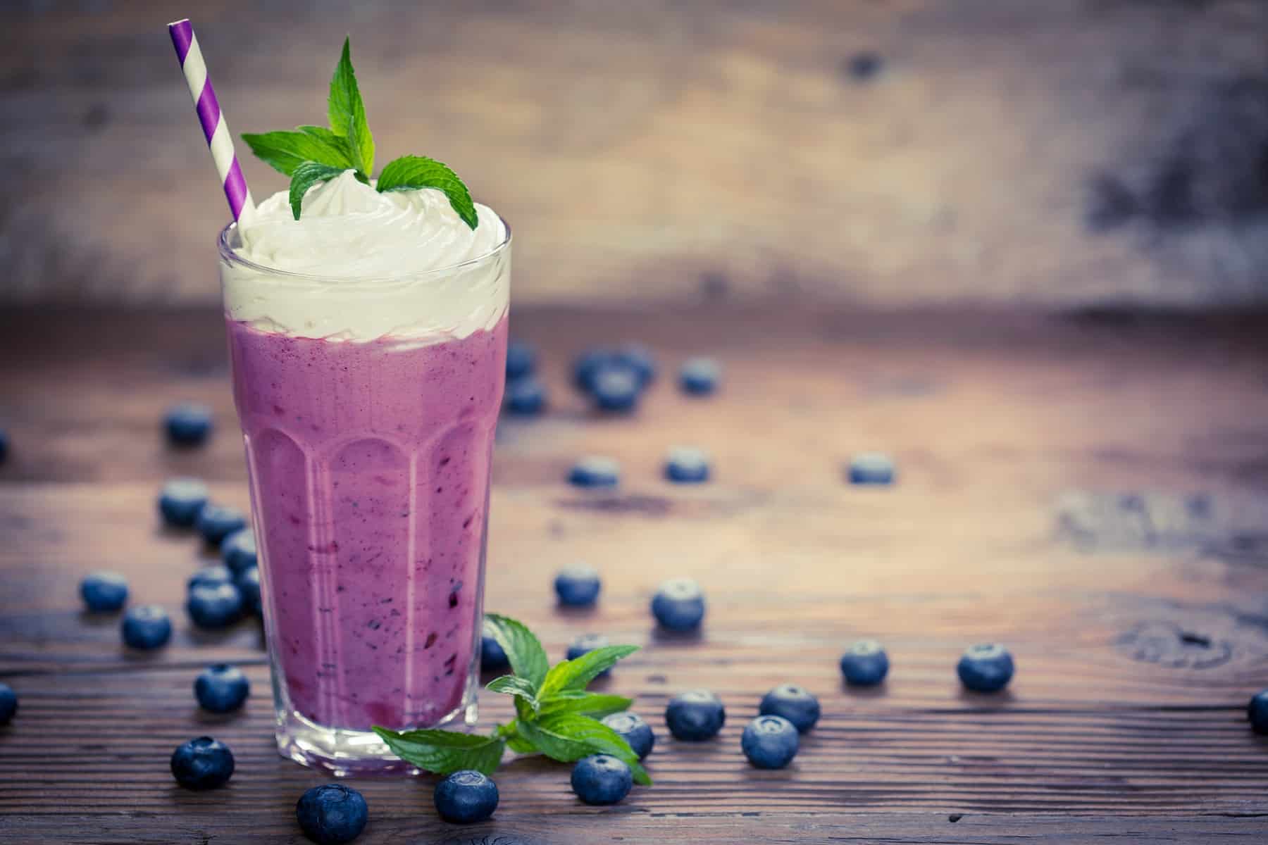 Blueberry Walnut Keto Smoothie