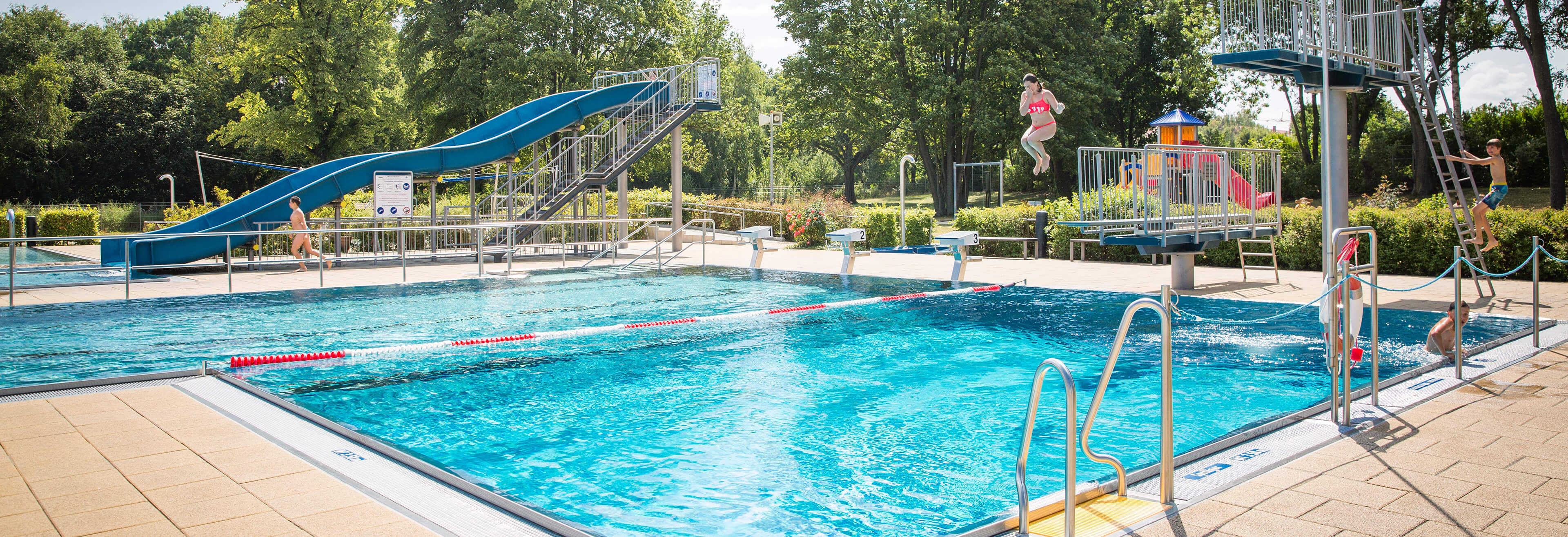 Dresdner Bäder Freibad Cotta (früher Hebbelbad) Dresdner Bäder