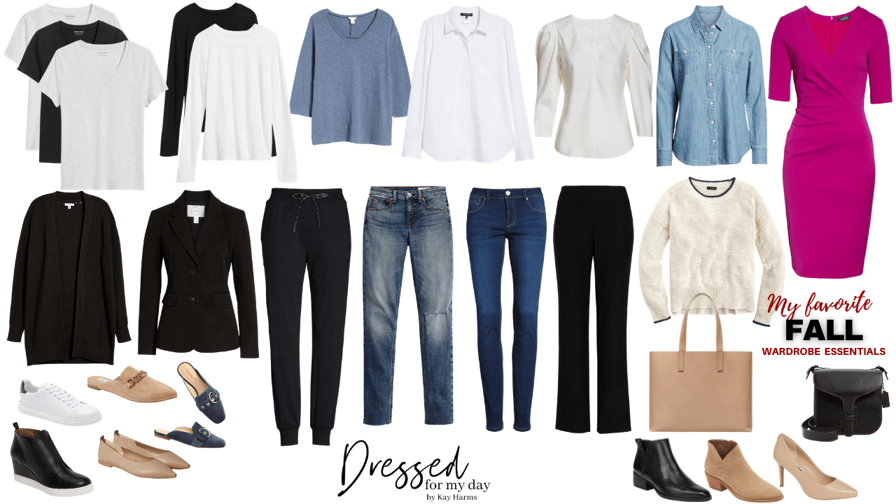 Psst! I'm Sharing My Favorite Fall Wardrobe Essentials! Dressed for