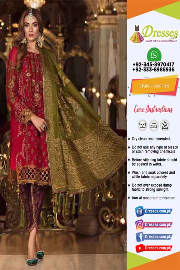 Maria B Bridal Wedding Collection Pakistani Dresses Marketplace