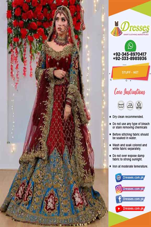 Kashees Bridal Net Collection Pakistani Dresses Marketplace