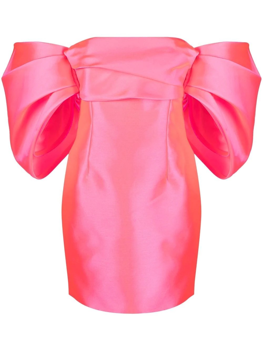 Solace London Elina Dress Ultra Pink Dresses 4 Hire