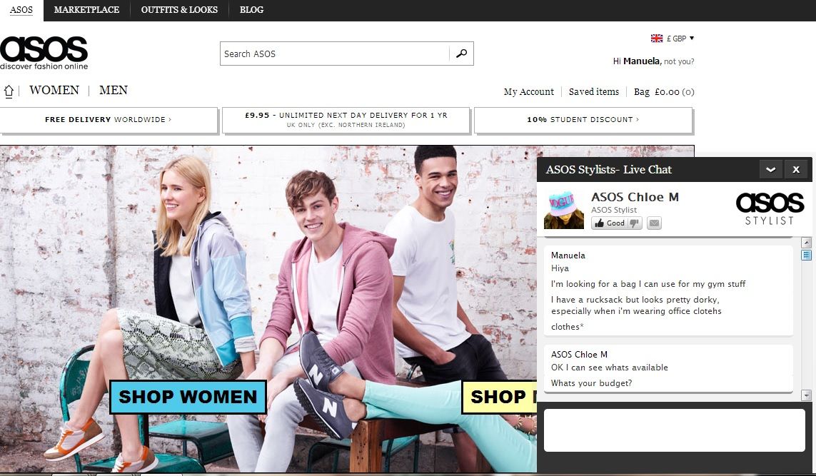 Décrypter 50+ imagen asos service client chat fr.thptnganamst.edu.vn