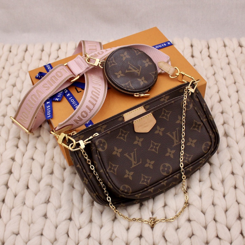 Sac Multi Pochette en toile monogram Louis Vuitton