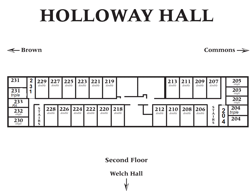 Holloway Hall Residence Life at Drew University
