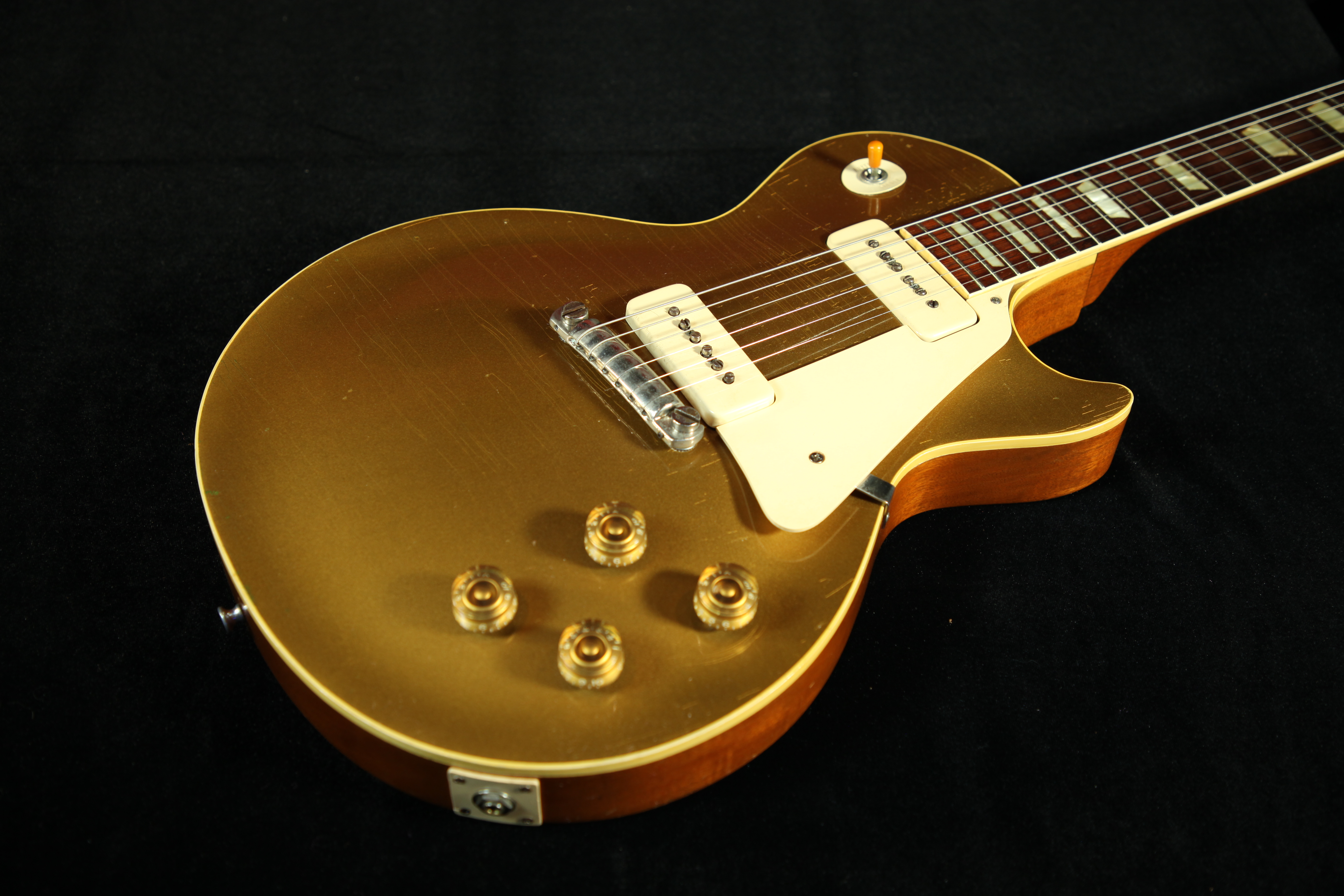 Drew Berlin's Vintage Guitars 1953 Gibson Les Paul Gold Top SN 3 2297 (SOLD)