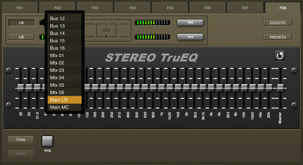 X32Mix App Tutorial Effects Tab dBB Audio by Drew Brashler