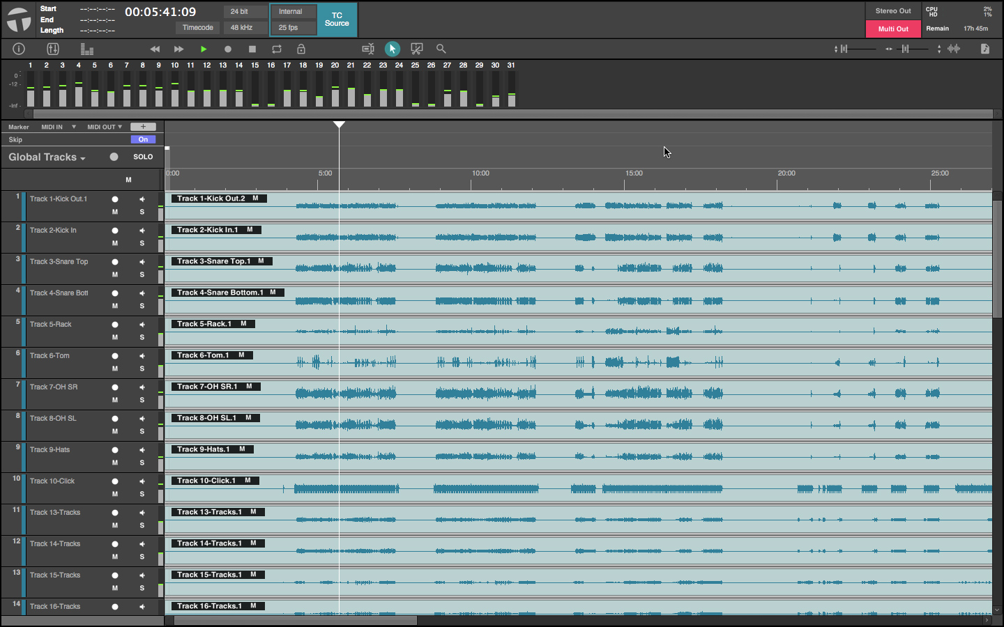 What is the best DAW for the Behringer X32 Waves Tracks Live Drew