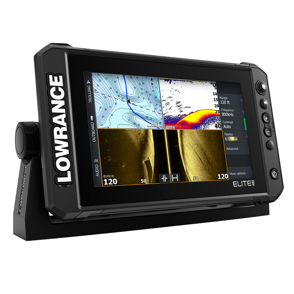 LOWRANCE ELITE FS 9 ACTIVETARGET™ LIVE SONAR BUNDLE Drewcraft LLC