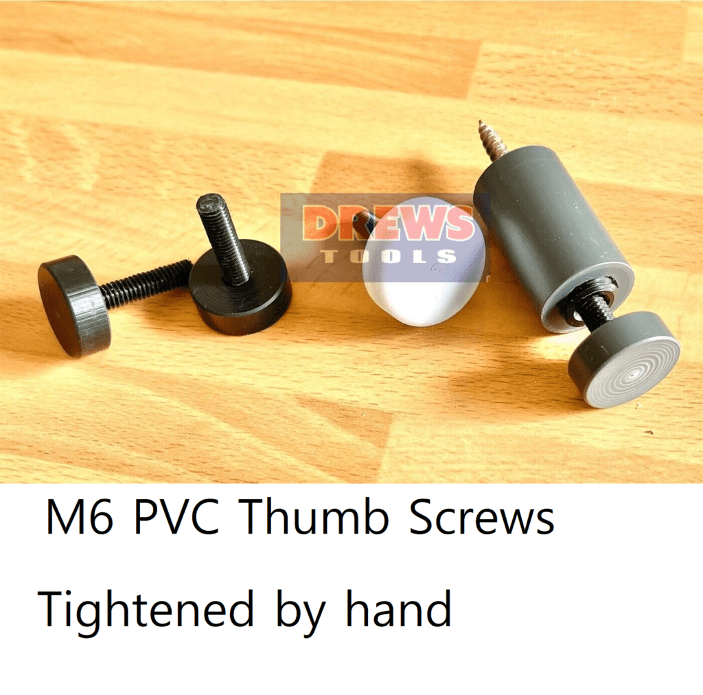 Thumb screws Work in conjunction with Extra long Spacers