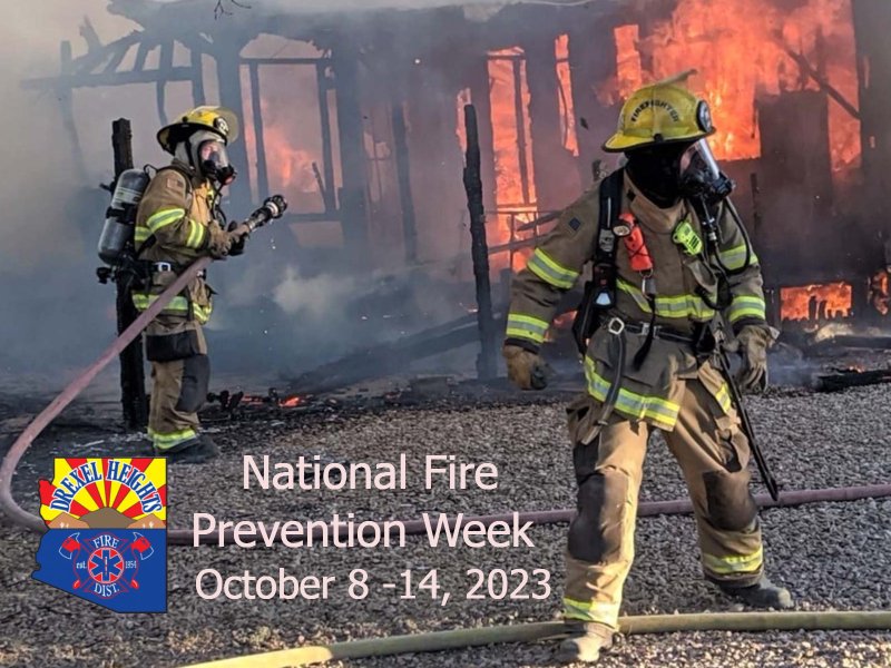 National Fire Protection Week October 814, 2023 Drexel Heights
