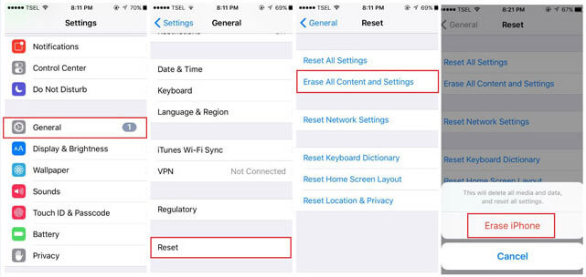 3 StepbyStep Simple Guide to Factory Reset iPhone without Passcode