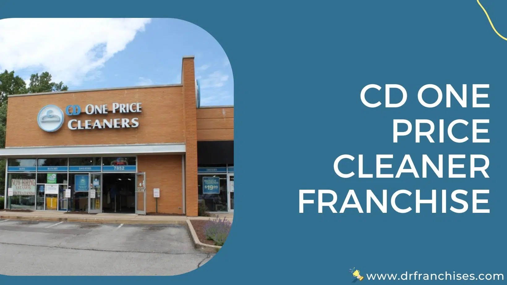 CD One Price Cleaner Franchise 2023 Cost, Fees & Profit