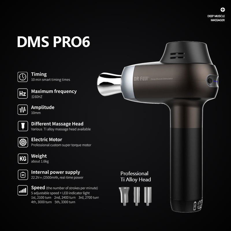 Dr. Fuji DMS Deep Muscle Stimulator Deep Muscle Massager, Massage Gun